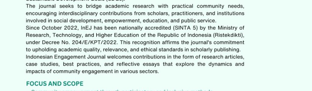 Call for Proposals INEJ